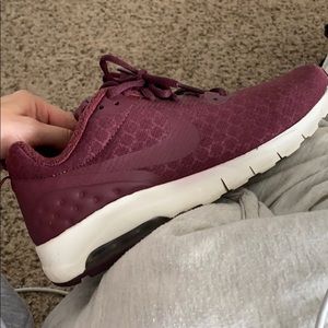 Maroon Nike Air